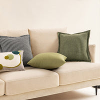 Square Fashion Houndstooth Lumbar Cushion For Sofa Cover Pillow