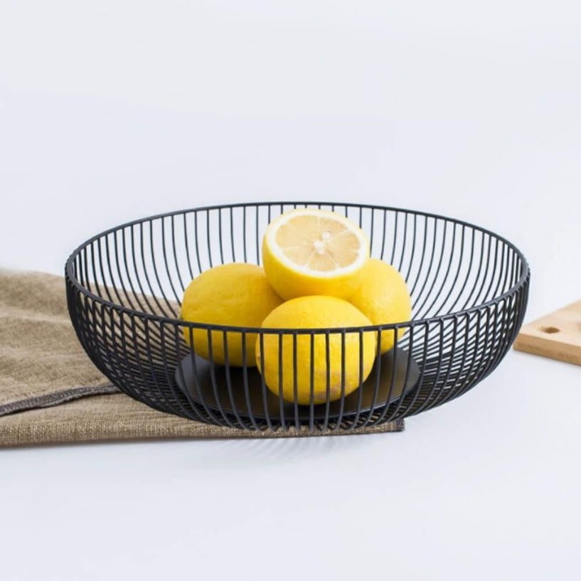 Nature's Nest Metal Fruit Basket