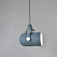 Post Modern Color Metal Spotlight Home Lighting and Decor Blue