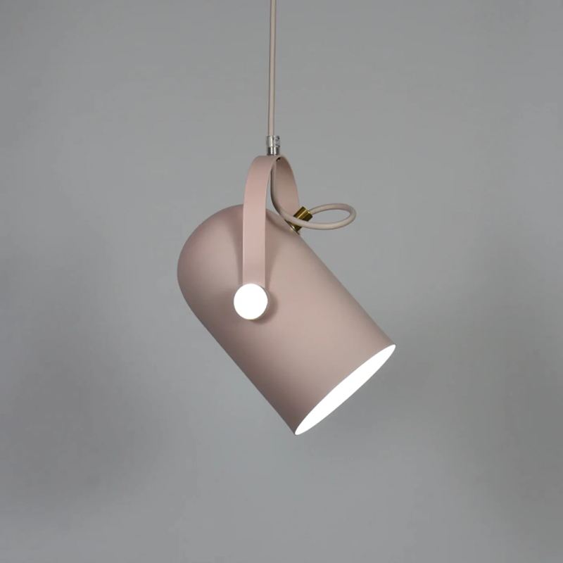 Post Modern Color Metal Spotlight Home Lighting and Decor Blush