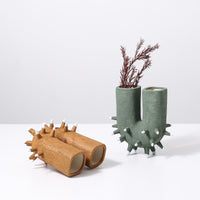 Negril Tribal Abstract Ceramic Vase