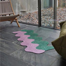 Curly Shaped Fleece Anti- Slip Floor Mat