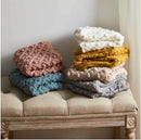 Vintage Cotton Crochet Knit Pillow Cover