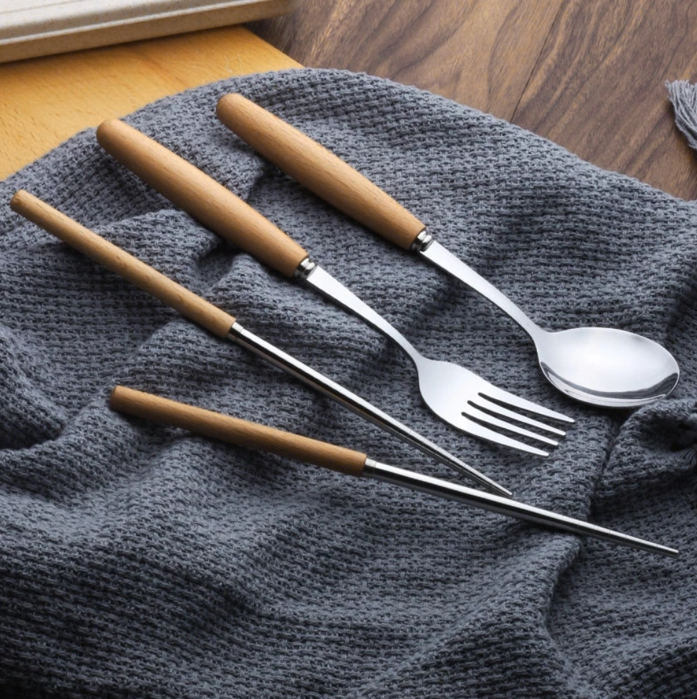 On-the-Go Flatware 2-5Pc Sets-Letifly Lights and Decor