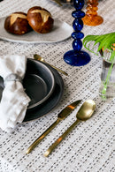 Onyx Black & Gold Stainless Steel Flatware Set-Letifly Lights and Decor