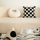 Pillows in Black and White Cushion Geometric Shape for Living Room