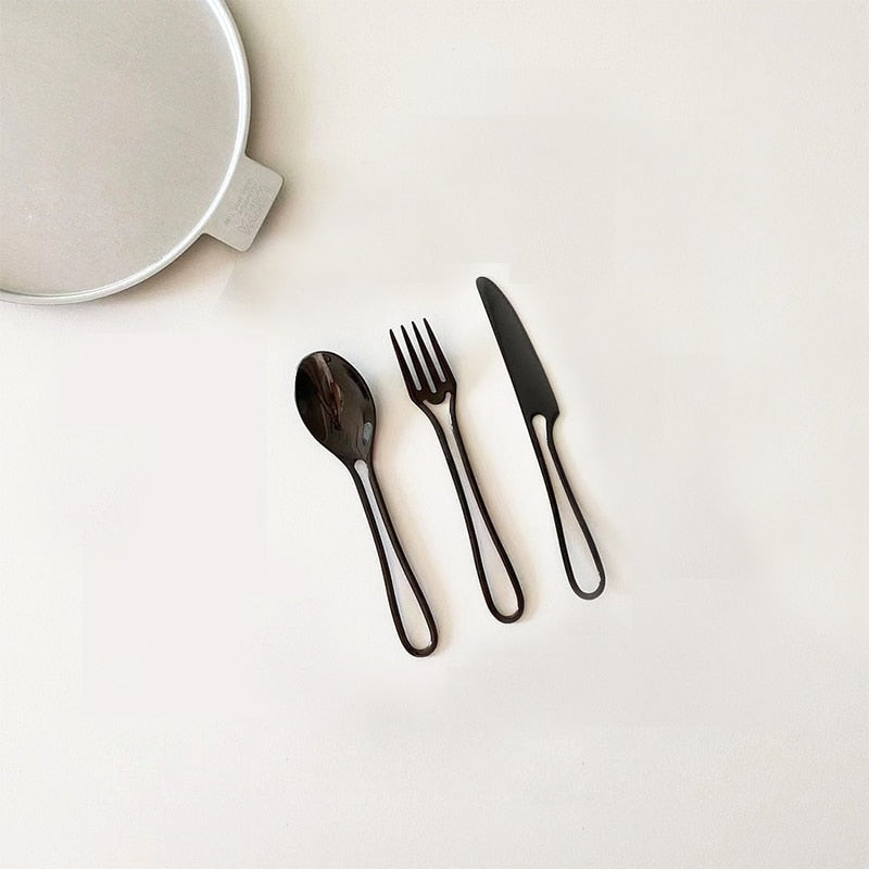 Outline Stainless Steel Cutlery Set
