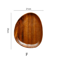 Oxford Black Walnut Serving Trays-Letifly Lights and Decor