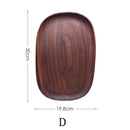 Oxford Black Walnut Serving Trays-Letifly Lights and Decor