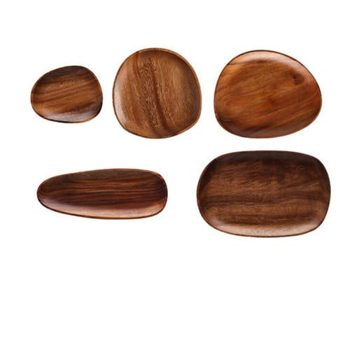 Oxford Black Walnut Serving Trays-Letifly Lights and Decor