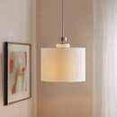 Pacific Metal Pendant with Drum Shade-Letifly Lights and Decor