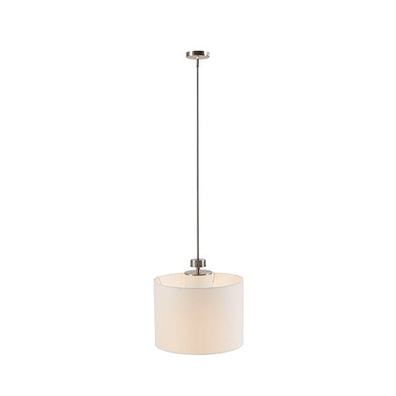 Pacific Metal Pendant with Drum Shade-Letifly Lights and Decor
