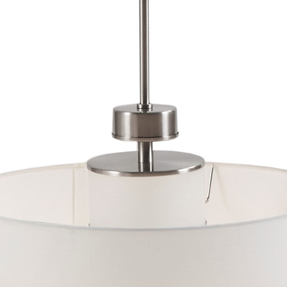 Pacific Metal Pendant with Drum Shade-Letifly Lights and Decor