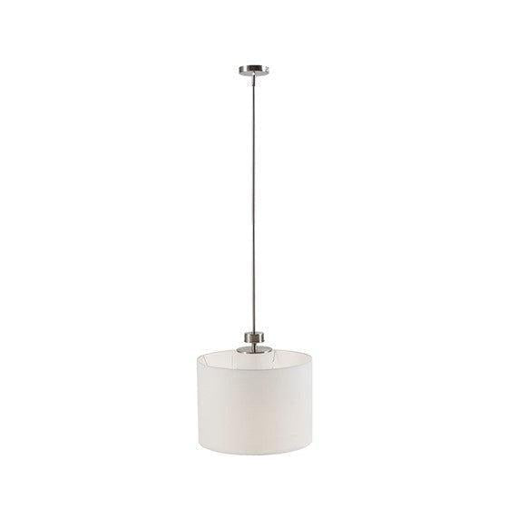 Pacific Metal Pendant with Drum Shade-Letifly Lights and Decor