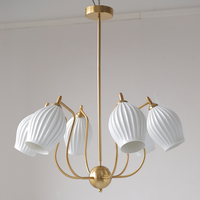 Modern British Luxury Ceramic Chandelier Pendant Lamp
