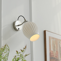 Paola Ceramic Minimalist Wall Sconce-Letifly Lights and Decor