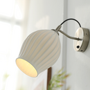Paola Ceramic Minimalist Wall Sconce-Letifly Lights and Decor