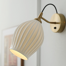 Paola Ceramic Minimalist Wall Sconce-Letifly Lights and Decor