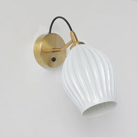 Paola Ceramic Minimalist Wall Sconce-Letifly Lights and Decor