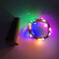 Patio Fairy Battery LED lights with Copper String-Letifly Lights and Decor