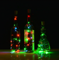 Patio Fairy Battery LED lights with Copper String-Letifly Lights and Decor