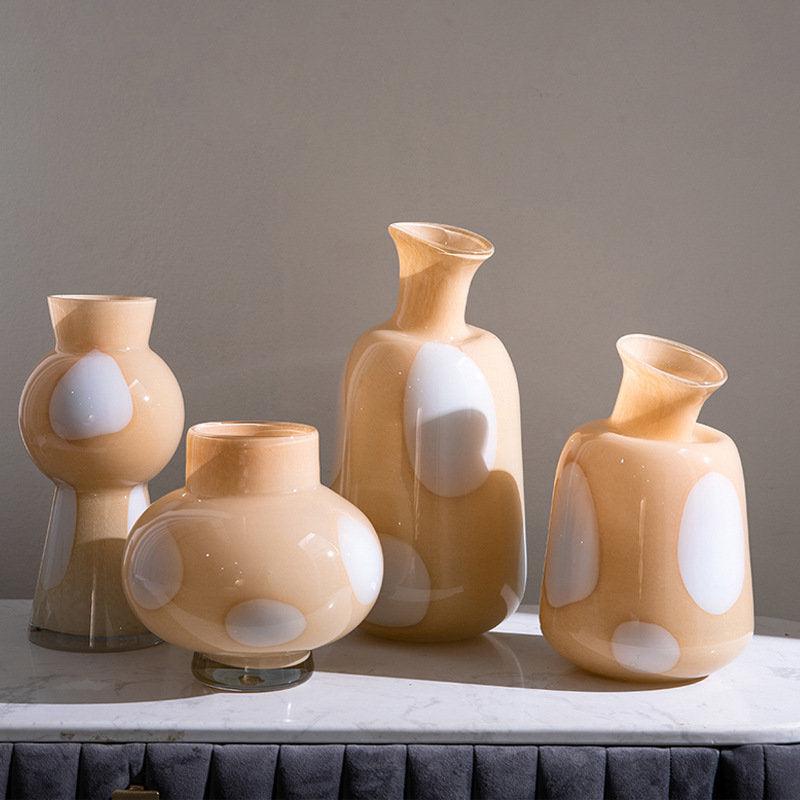 Paul Handgefertigte Tischvase aus Glas