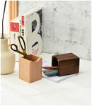 Home Office Desk Accessories in Wood Design for Desk Organizer  