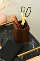 Home Office Desk Accessories in Wood Design for Desk Organizer  