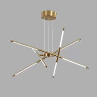 Perspective Glass & Metal LED Pendant Light-Letifly Lights and Decor