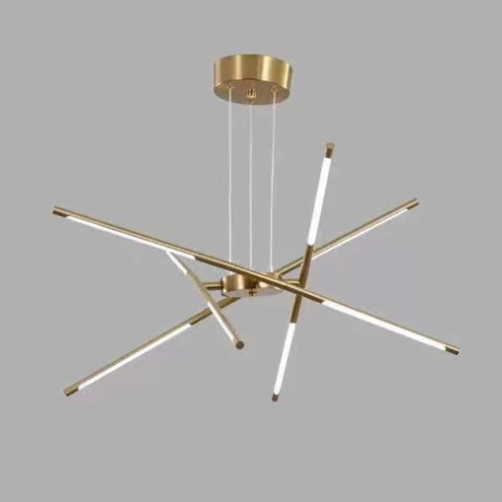 Perspective Glass & Metal LED Pendant Light-Letifly Lights and Decor