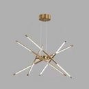 Perspective Glass & Metal LED Pendant Light-Letifly Lights and Decor