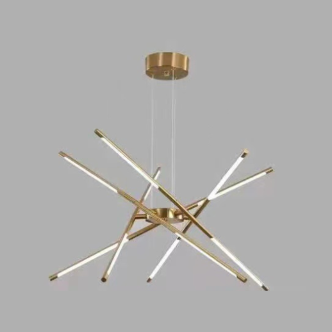 Perspective Glass & Metal LED Pendant Light-Letifly Lights and Decor