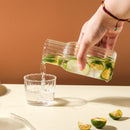 Glass Bottle Pitcher Drinkware Set 
