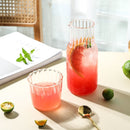 Glass Bottle Pitcher Drinkware Set 