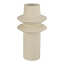 Still Life Ceramic Stoneware cream Abstract Tall Shape