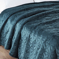 Quilted Plush Heated Blanket-Letifly Lights and Decor