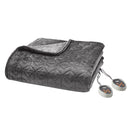 Quilted Plush Heated Blanket-Letifly Lights and Decor