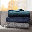 Quilted Plush Heated Blanket-Letifly Lights and Decor