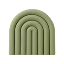 Rainbow Silicone Mat Coasters-Letifly Lights and Decor
