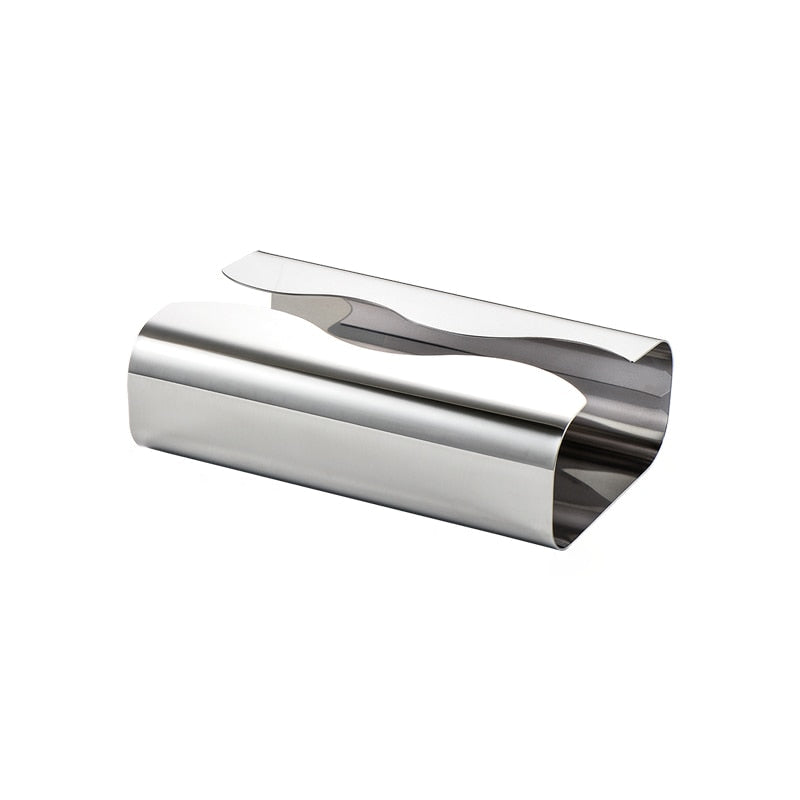 Range Wave Stainless Steel Tissue Box