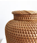 Rattan Hand Woven Vase-Letifly Lights and Decor