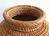 Rattan Hand Woven Vase-Letifly Lights and Decor