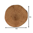 Natural Round Wood Slice Coasters Cup Dimensions 