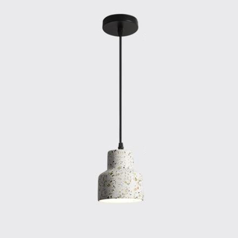Modern Stylish Stone pendant light in geometric shape