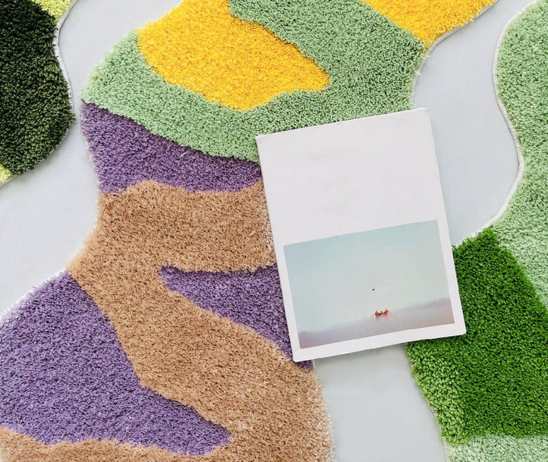 Reptile Abstract Tufted Area Rug