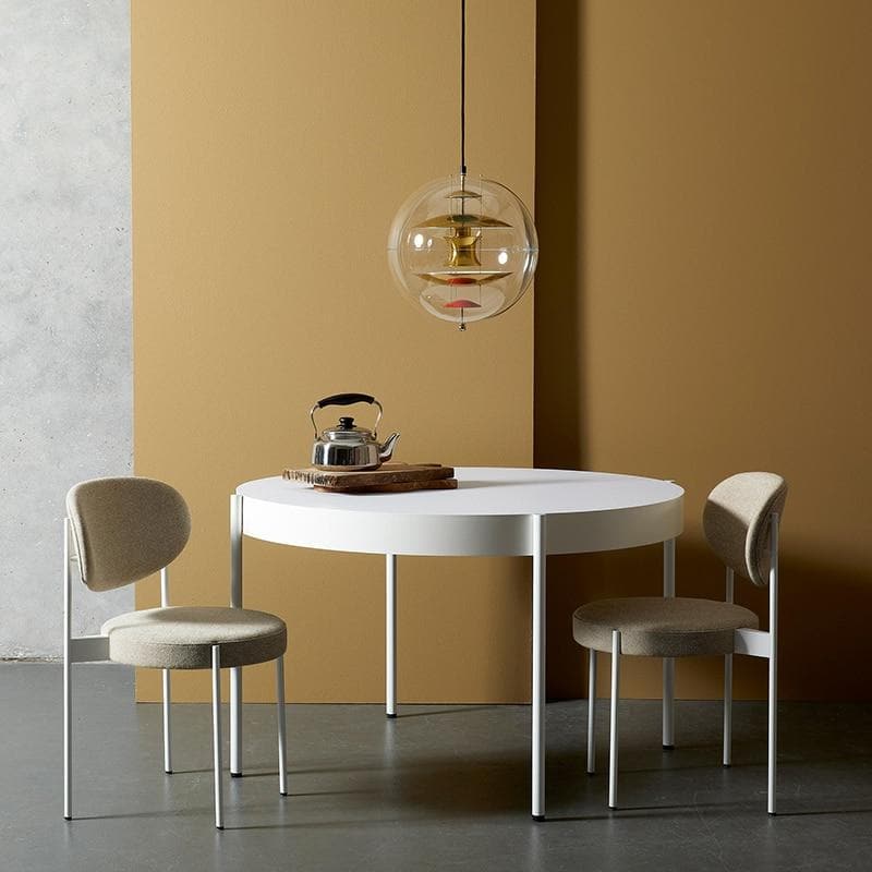 clear and gold Globe acrylic pendant light VP Globe Pendant - Acrylic Verner Panton for Verpan