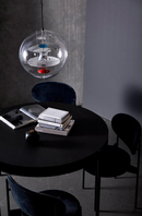 clear and gold Globe acrylic pendant light VP Globe Pendant - Acrylic Verner Panton for Verpan