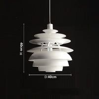 flat sphere snow ball metal white LED ceiling pendant light