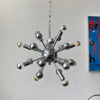 Home Decoration Light Ceiling Lamp in Chrome Industrial Style