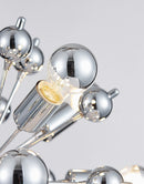 Home Decoration Light Ceiling Lamp in Chrome Industrial Style